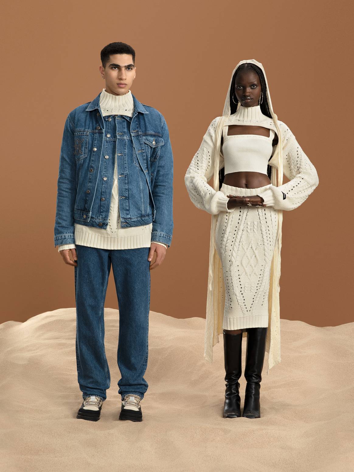 Daily Paper FW22 collecties 'Rebuilding Identities' - beeld via Daily Paper PR