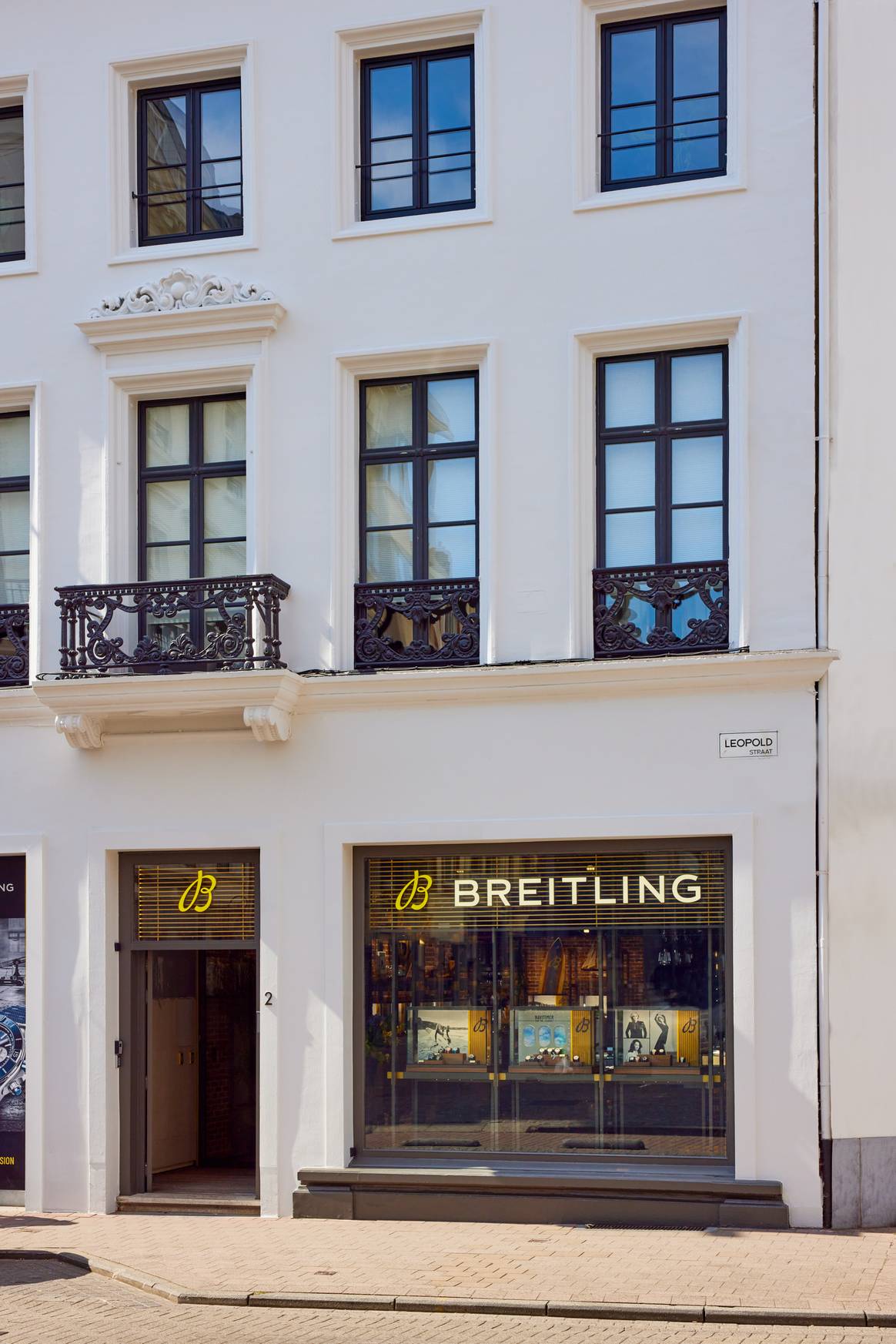 De eerste Belgische Breitling-winkel. Beeld via Breitling / Tandem