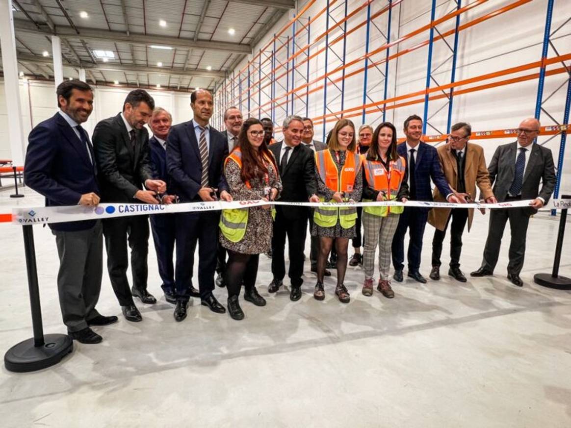 Inauguration du centre logistique/ Courtesy of La Redoute