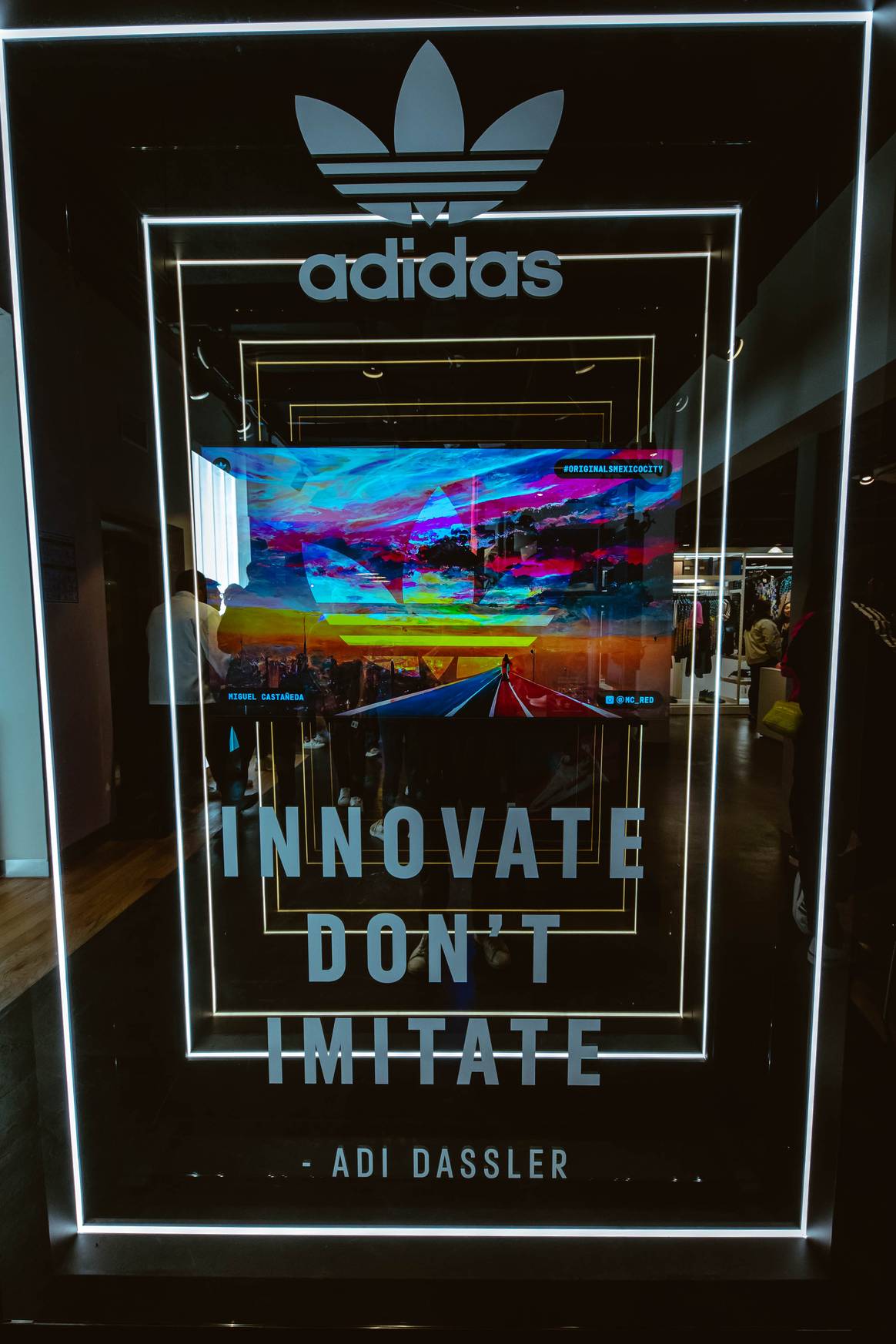 Adidas Store in Mexiko-Stadt. Foto: Adidas