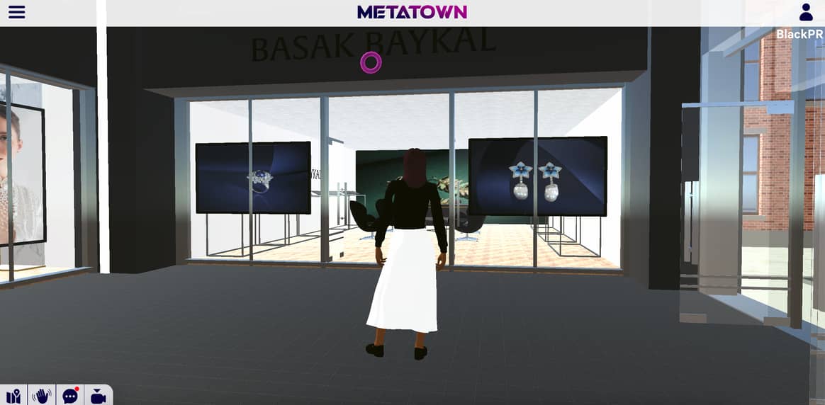 Image: Black PR, MetaTown - Basak Bakyal Showroom