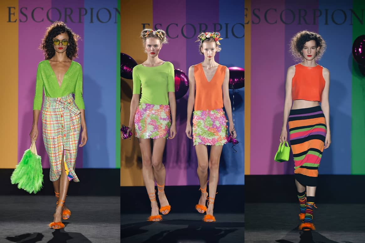 Imágenes de Escorpion SS23 en 080 Barcelona Fashion Week, por cortesía de la organización