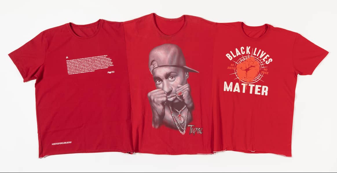 Image: Beau McCall Black Lives Matter Triple T-shirt, 2021. © The Museum at FIT