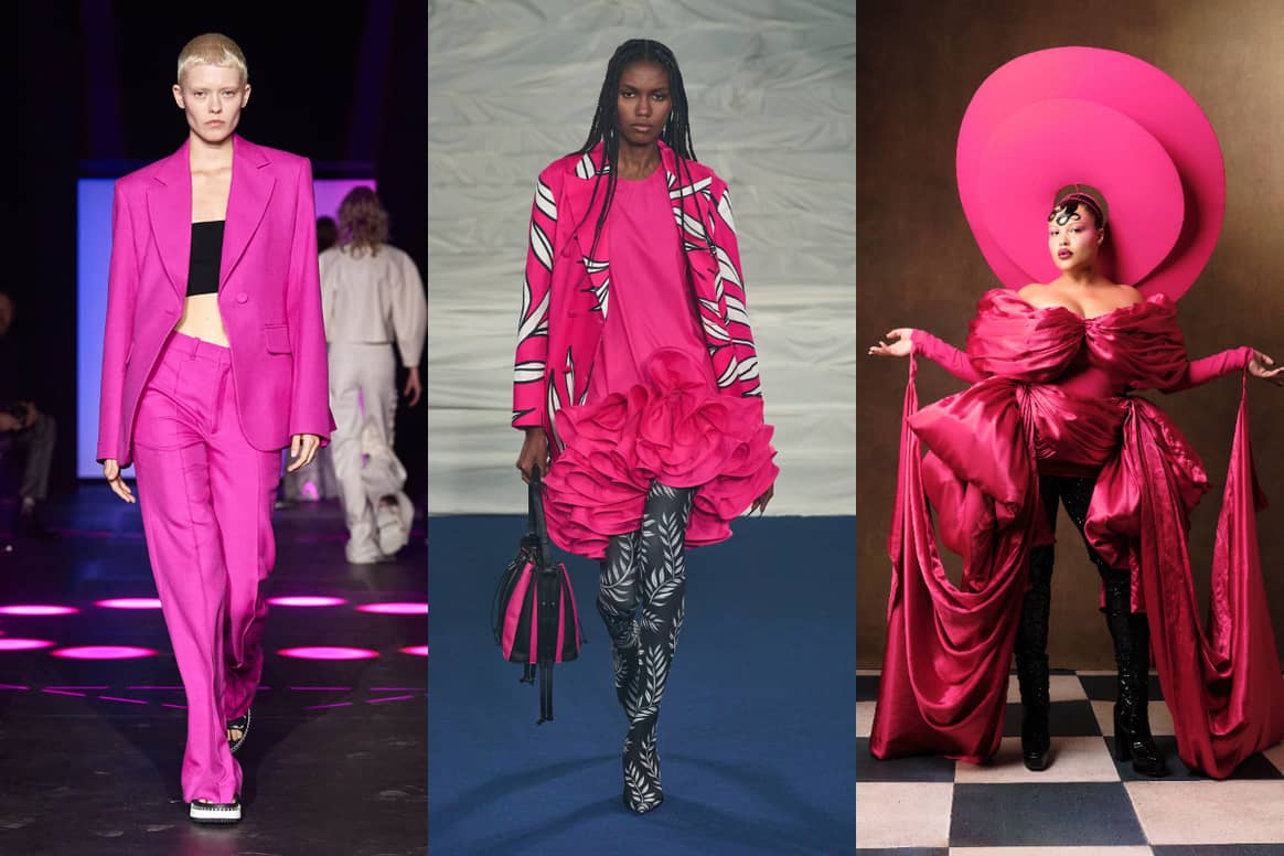 SS23 Collections. (From left) Image: Chloé, Rochas, Harris Reed