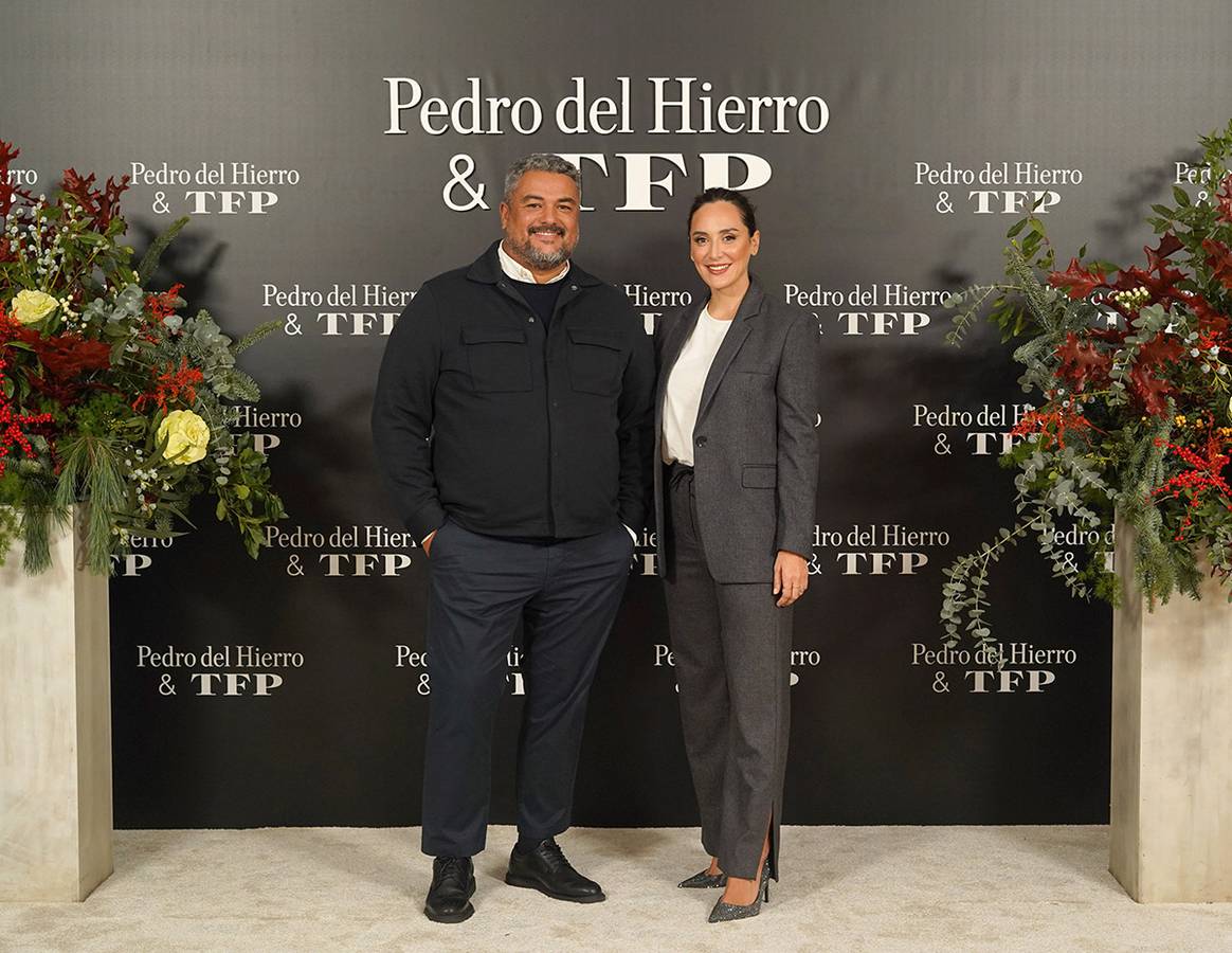 Photo Credits: Tamara Falcó junto a Nacho Aguayo durante la presentación de la nueva colección colaborativa firmada por ambos para Pedro del Hierro.