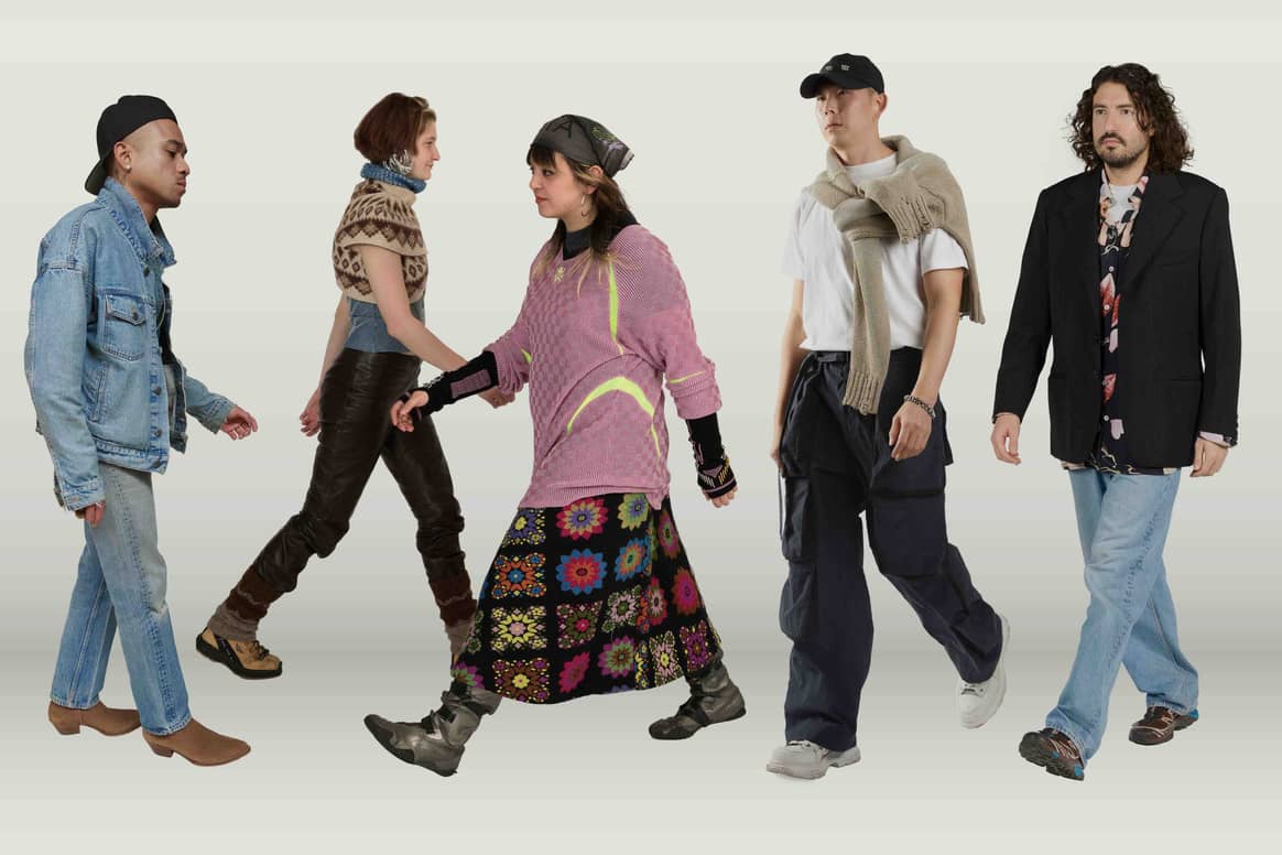 Image [from left to right]: Rhude, Paolina Russo [x2], MAXXIJ, Marco Rambaldi | Credit: Woolmark Company