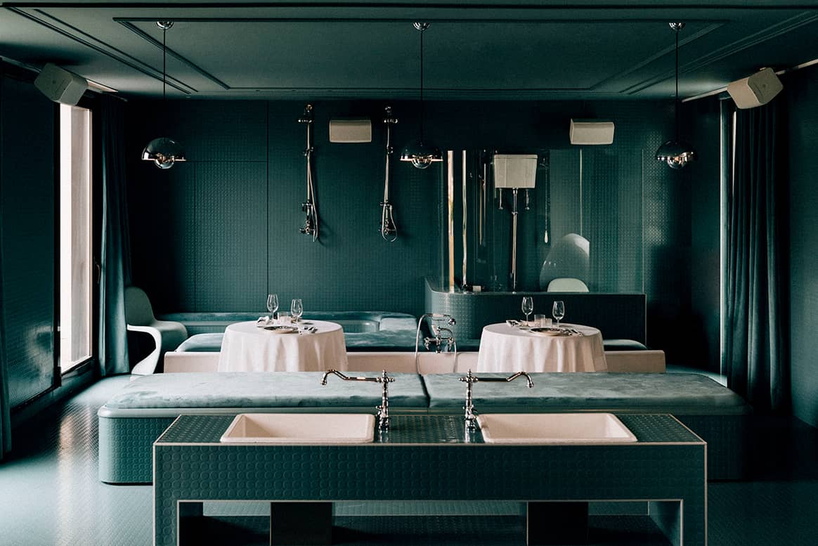 Photo Credits: Interior de “The Penthouse byWow”, el nuevo espacio gastronómico de Wow Concept en el número 18 de la Gran Vía de Madrid. Fotografía de cortesía.