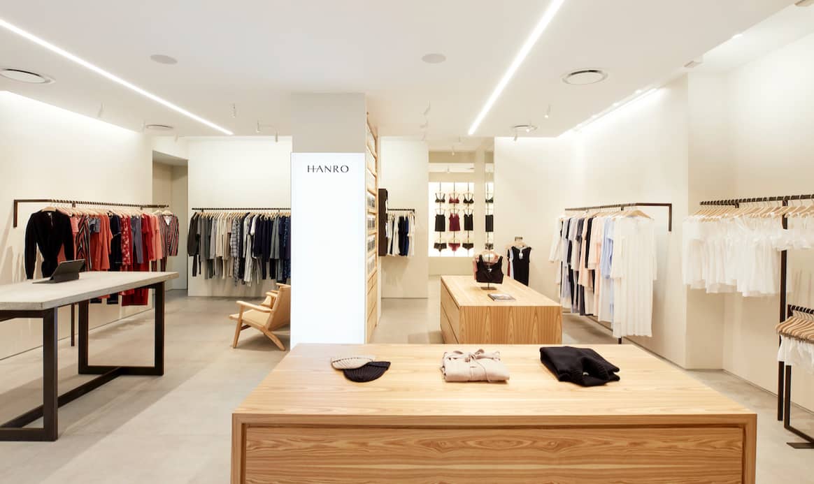 Der neue Hanro-Store an der Madison Avenue in New York (Bild: Hanro)