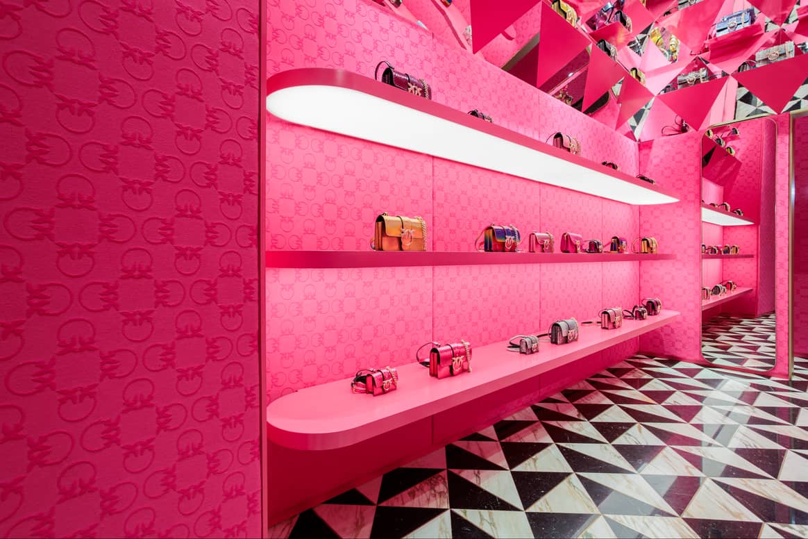 Der Pinko Shop in der Galleria Vittorio Emanuele II in Mailand. Bild: Pinko / Fashion Club 70