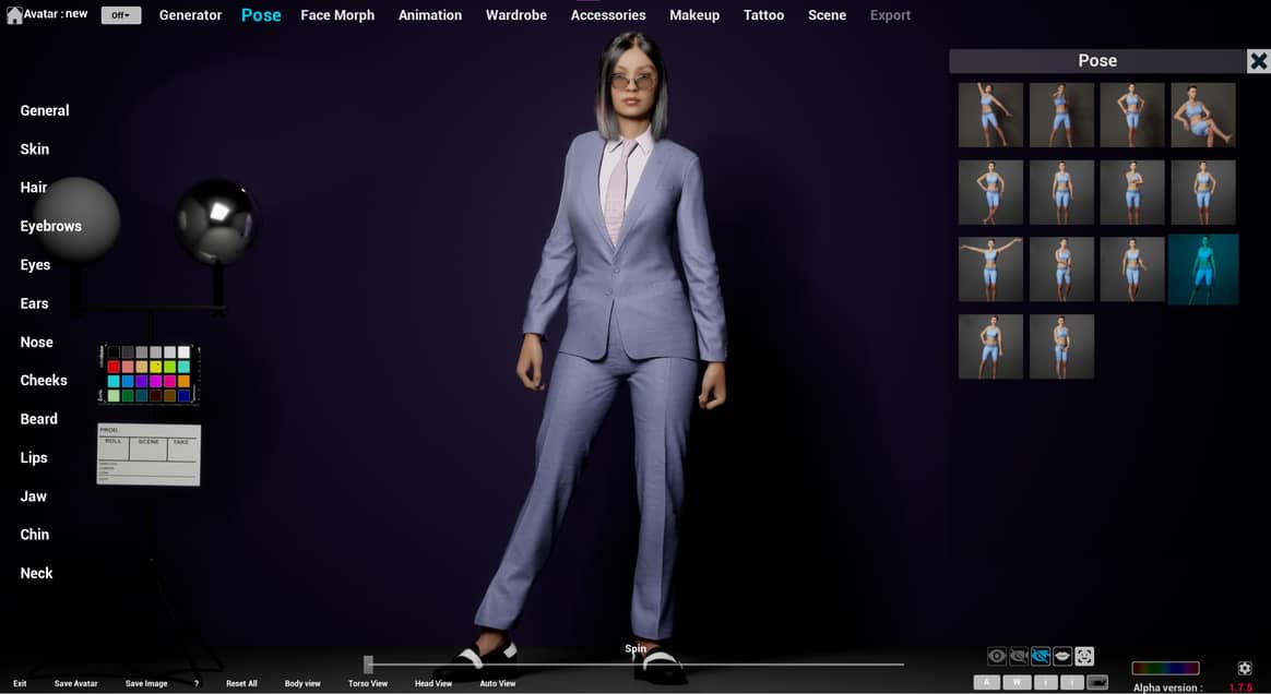 Reblium avatar creation. Image: Reblium