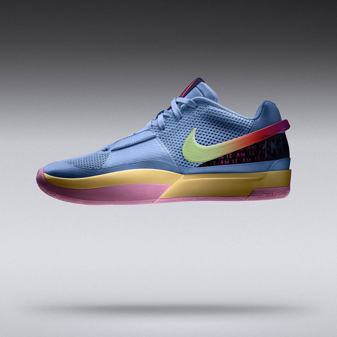 Photo Credits: Primeras zapatillas “Nike Ja” 1 diseñadas por Nike para Ja Morant. Fotografía de cortesía.
