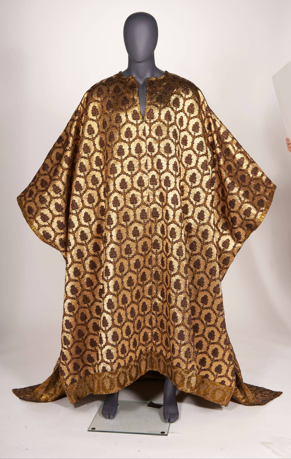 André Leon Talley Collection Auction - Gold Brocade Caftan. Dapper Dan. Ca. 2007. Image: Courtesy of Christie's