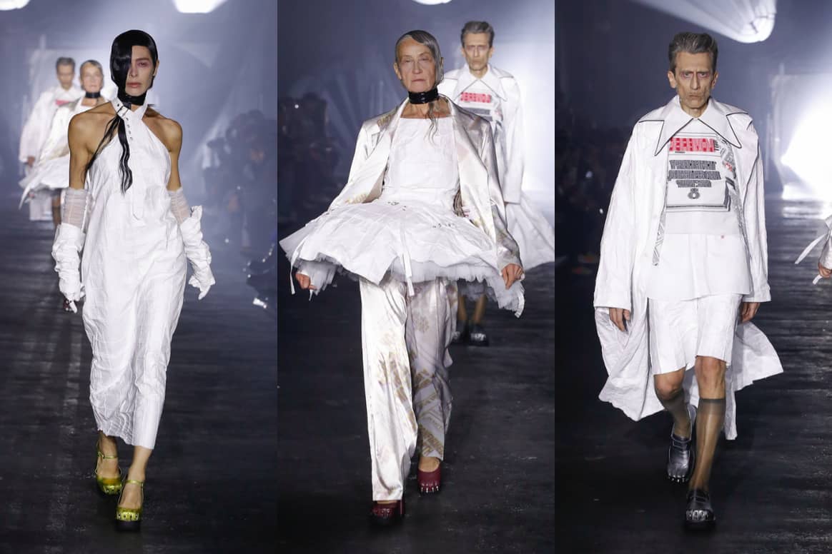 Image: Charles Jeffrey Loverboy; AW23, Milan Menswear Fashion Week