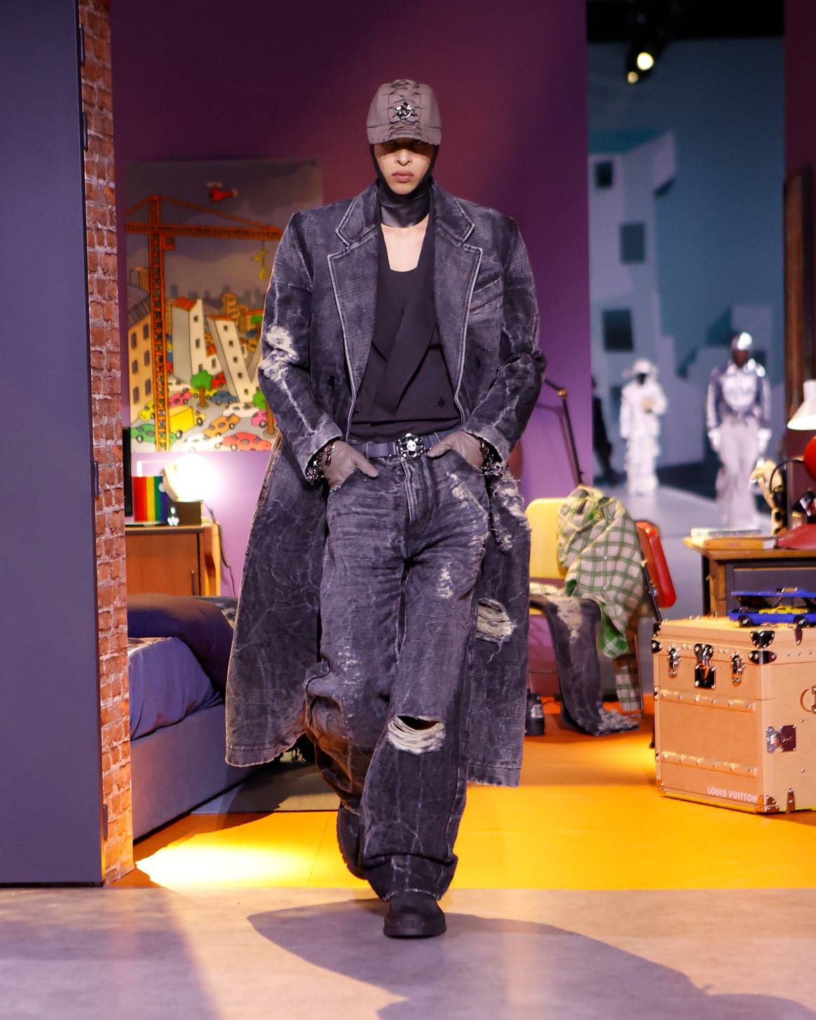 Louis Vuitton FW23. Beeld via Louis Vuitton