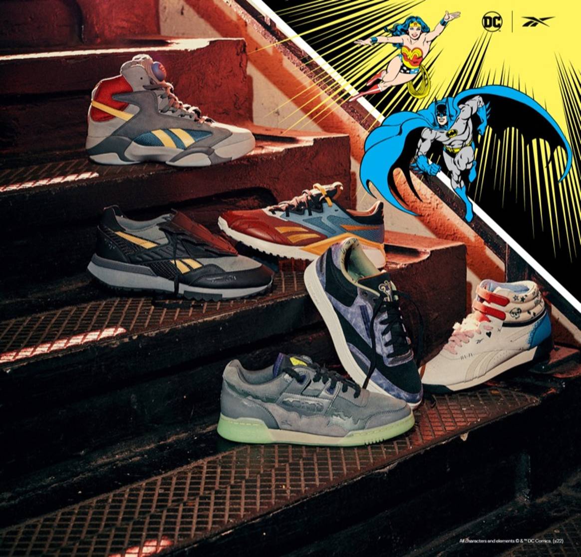 Foto: Reebok y Warner Bros. Discovery Global Consumer Products (WBDGCP)