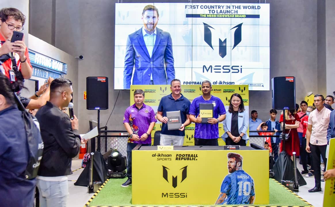 Bild: Malaysia ist das erste Land, das die Kollektion Vingino x Messi auf den Markt bringt