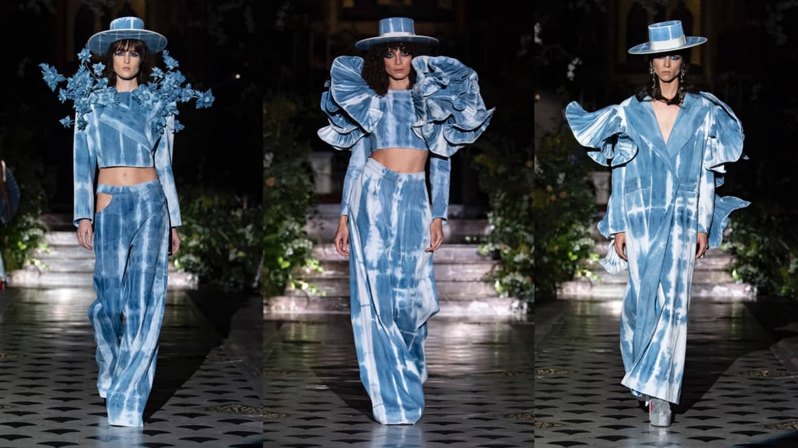 Juana Martín SS23 Couture Show en París. Imágenes por cortesía de la firma