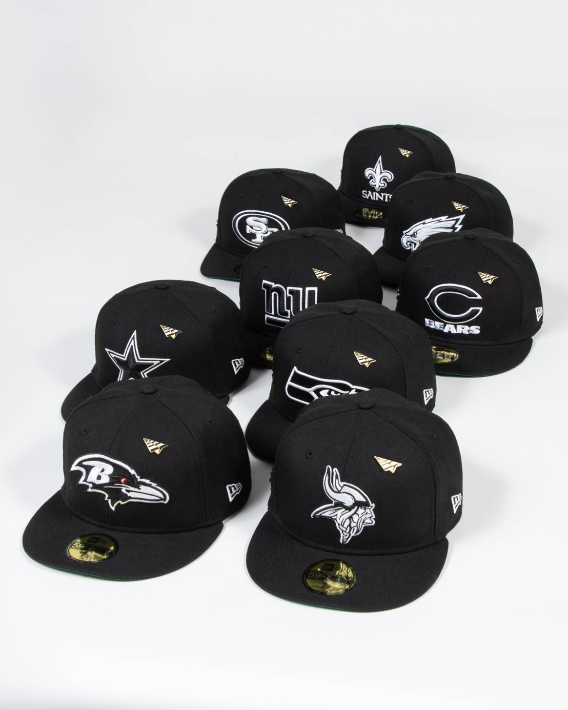Image: Paper Planes; NFL x Paper Planes New Era headwear collection
