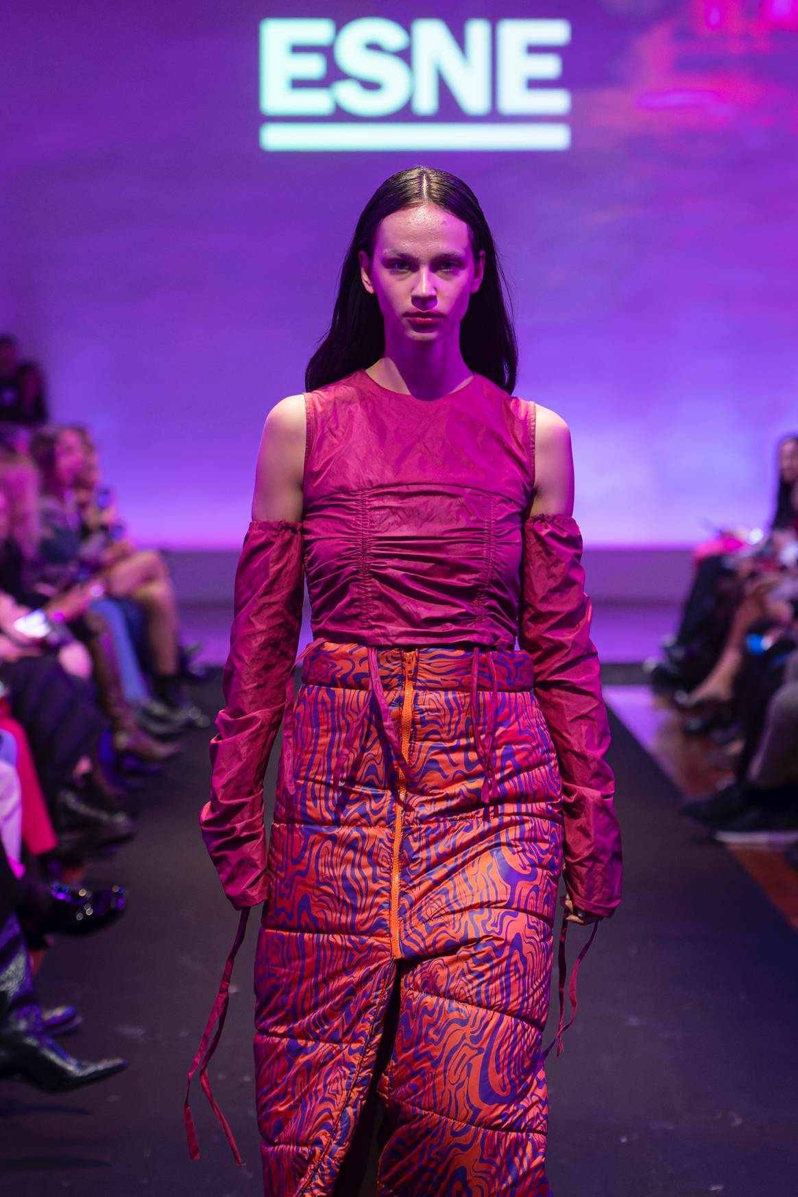Image of the Paranoia collection catwalk show, courtesy of ESNE