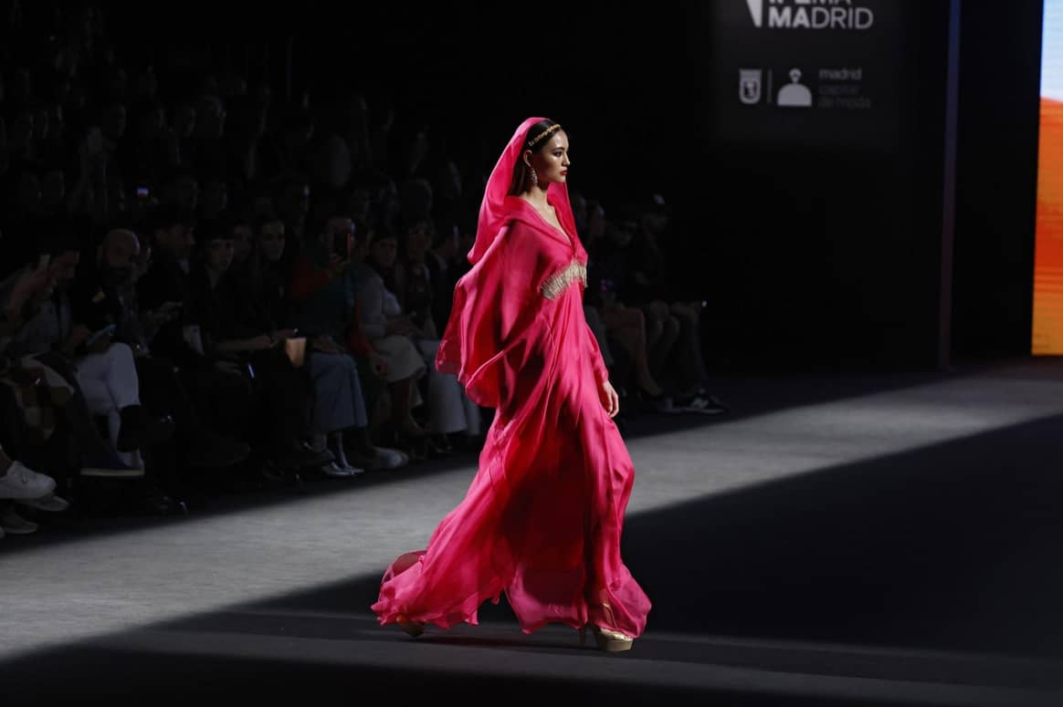 Image: Albert Oiknine FW23 collection at Morocco Kingdom of Light. Courtesy of Ifema Madrid.