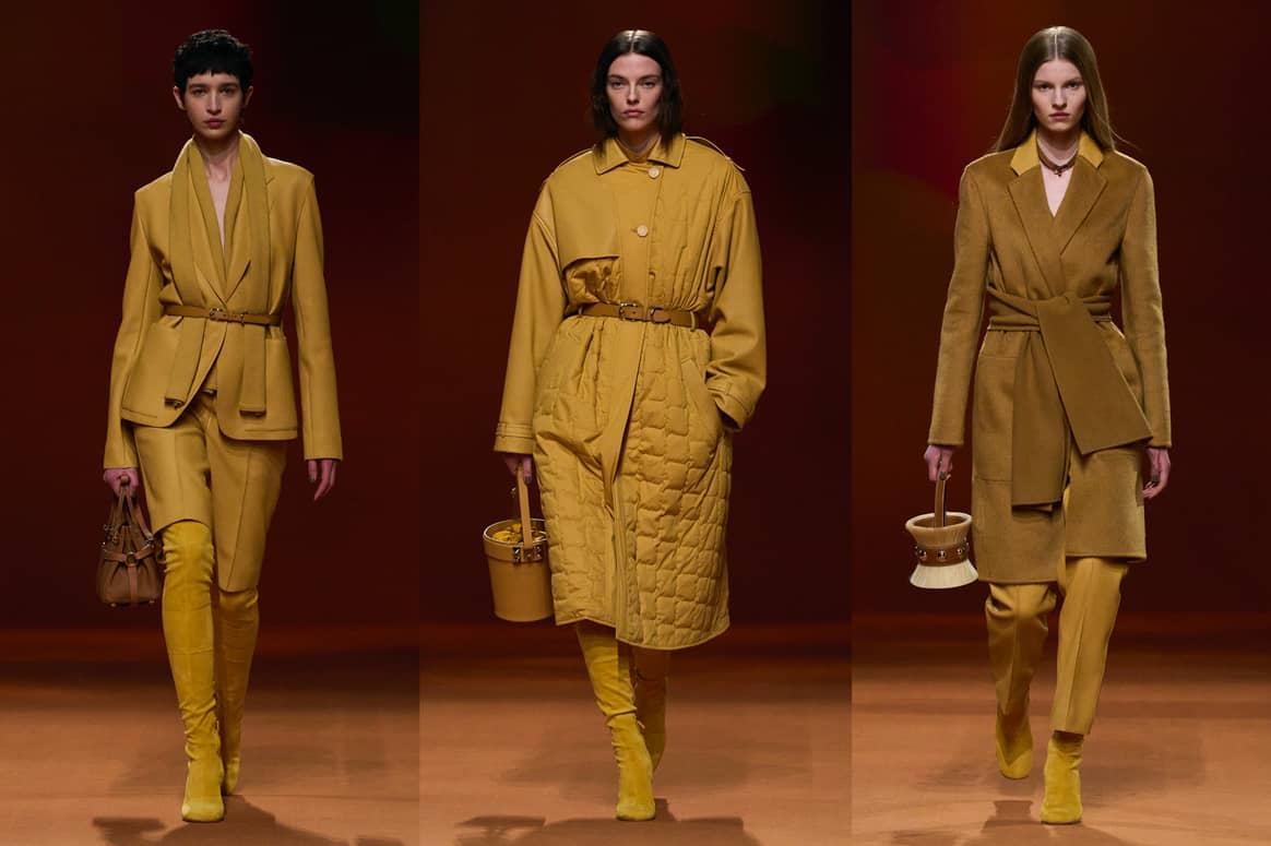 Hermès FW23. Imagen: Spotlight Launchmetrics