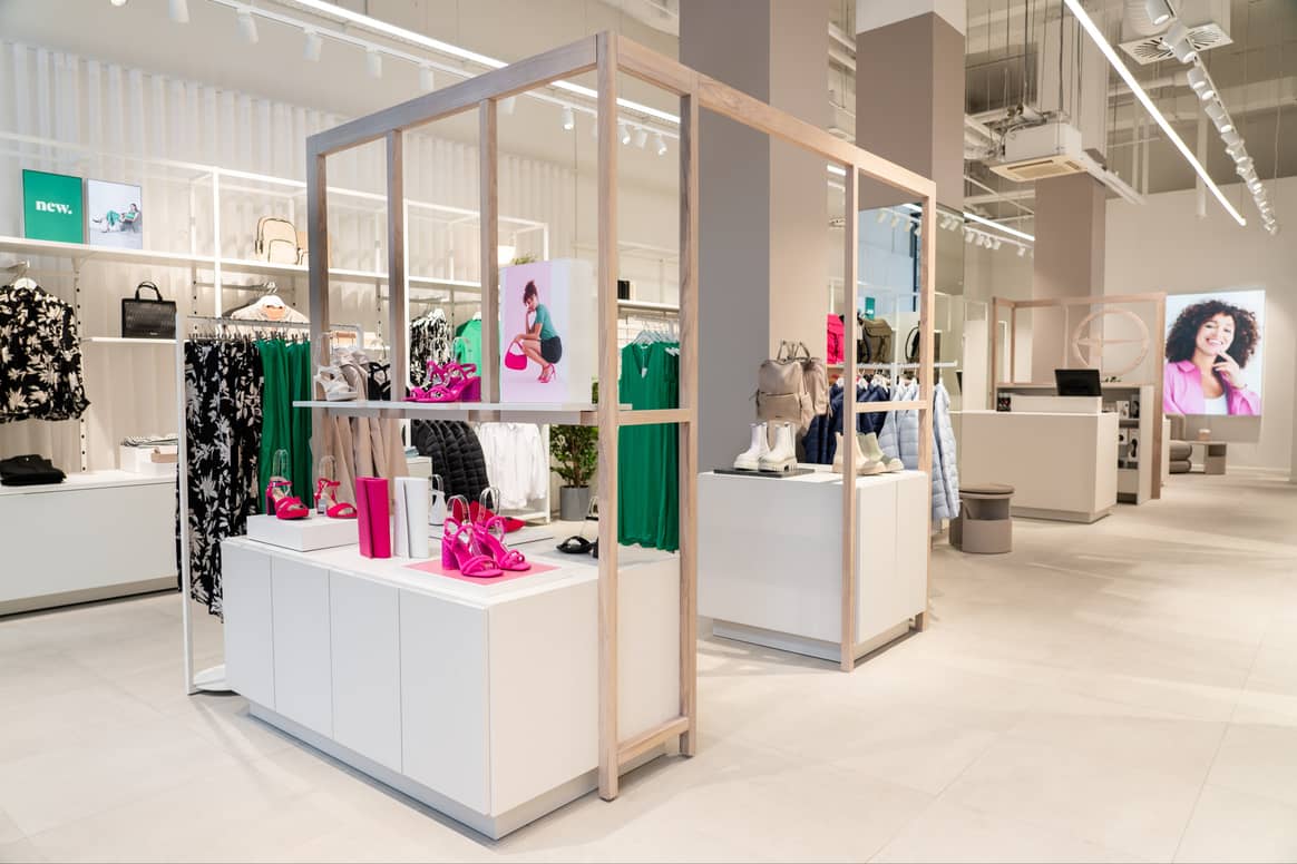 Tamaris' neues Store-Konzept in Dortmund. Foto: Wortmann Gruppe