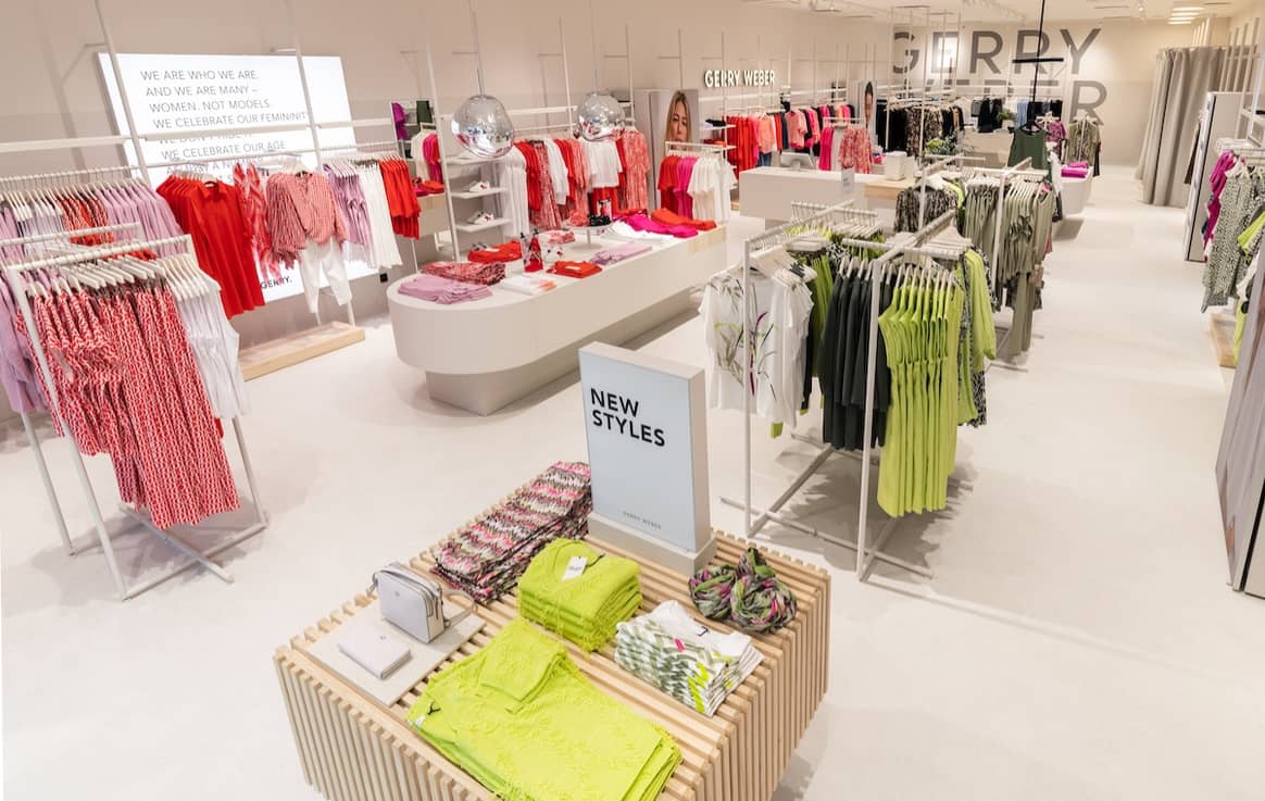 Der neue Gerry-Weber-Store in Wijnegem (Bild: Gerry Weber International AG)