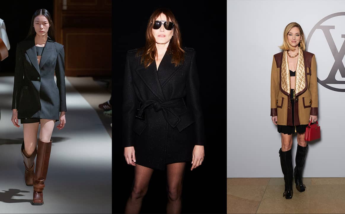 Bild: Calvin Luo, Carla Bruni für Saint Laurent, Chiara Ferragni für Louis Vuitton