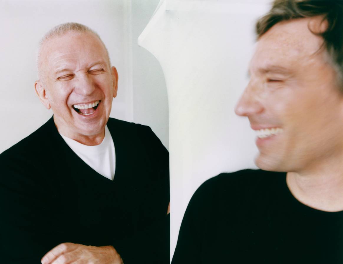 Jean Paul Gaultier und Julien Dossena. Bild: Maciek Pozoga
