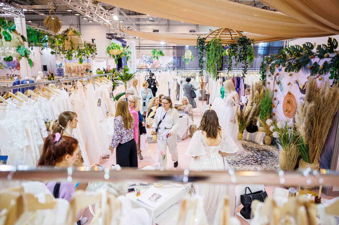 Impressies van de European Bridal Week. Foto: Europese
Bruidsweek