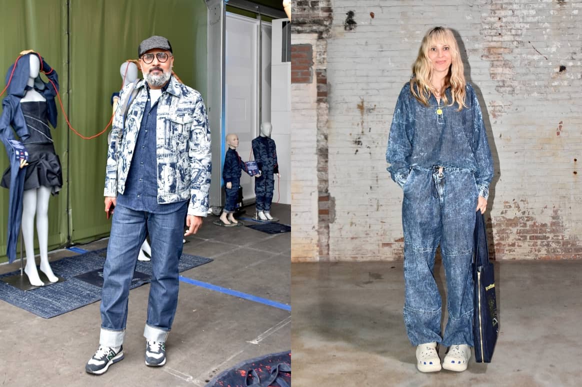 Image: Denim experiments at Kingpins | Credit: Alicia Reyes Sarmiento / FashionUnited