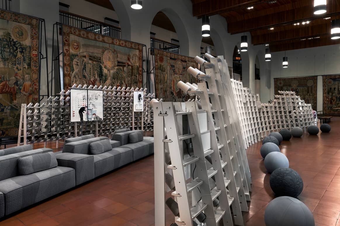 Textilausstellung "The Elephant in the Room" auf der Milan Design Week. Bild: Andrea Martiradonna Photography