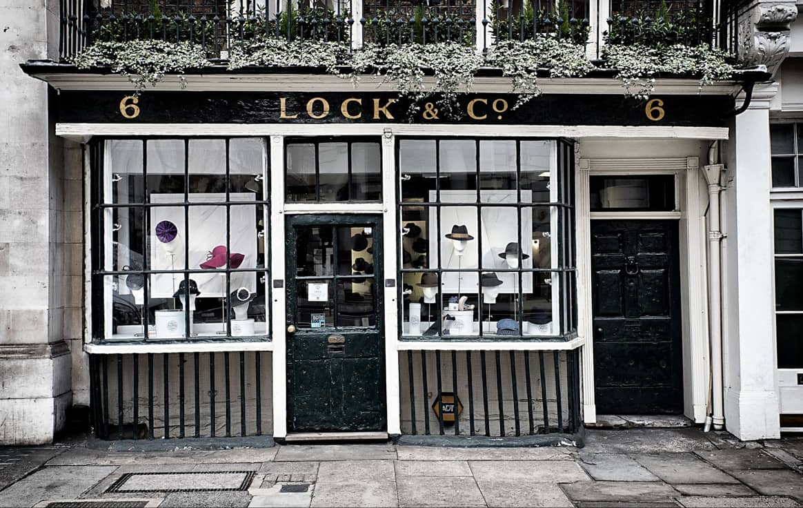 Lock & Co. Hatters. Image: London Craft Week