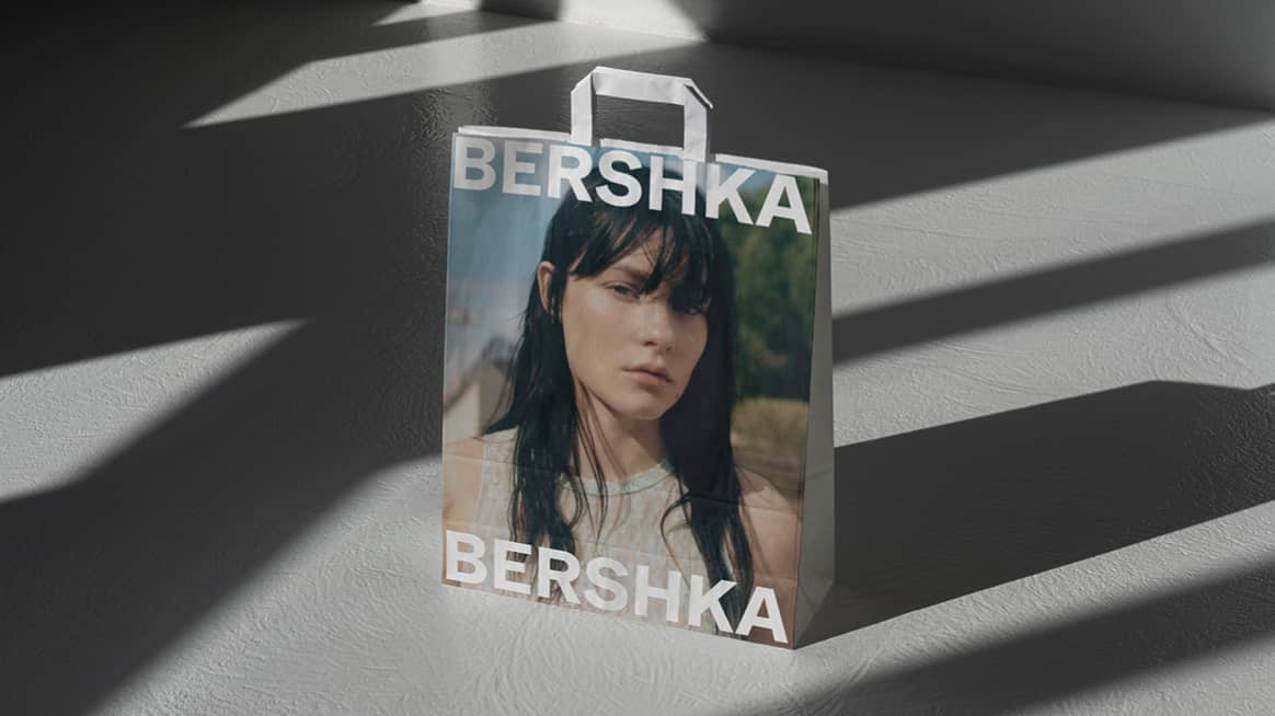 Photo Credits: Material de la campaña promocional por el cambio de identidad corporativa de Bershka. Fotografía de cortesía.