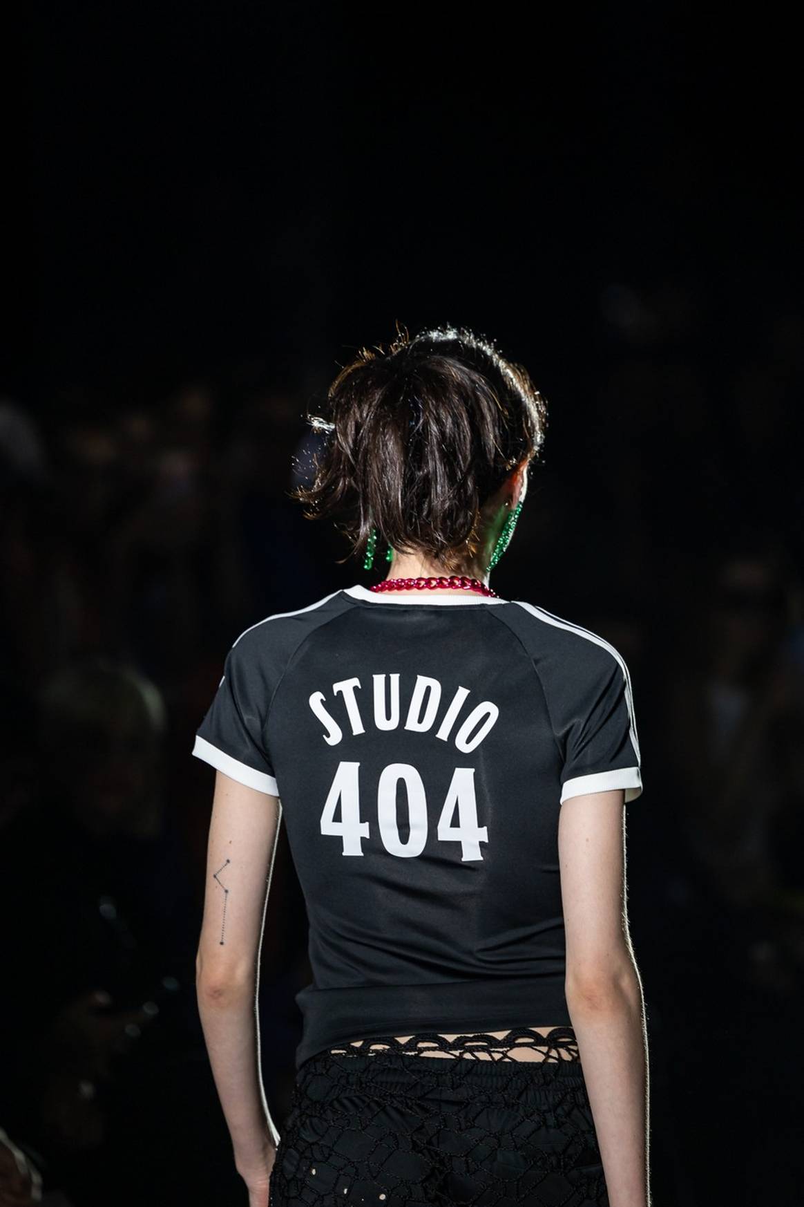 Imagen de la colección No me quedan Lágrimas de 404 Studio en 080 Barcelona Fashion, por cortesía de la organización