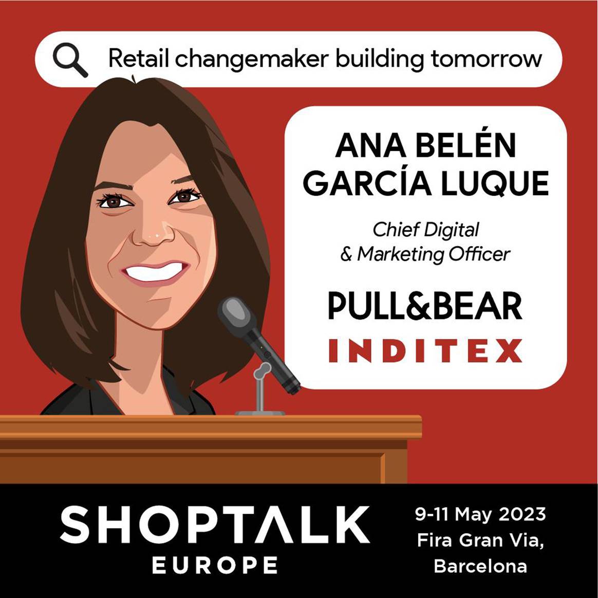 Photo Credits: Cartel de las ponencias de Shoptalk Europe para su edición en Barcelona de mayo de 2023. Shoptalk.