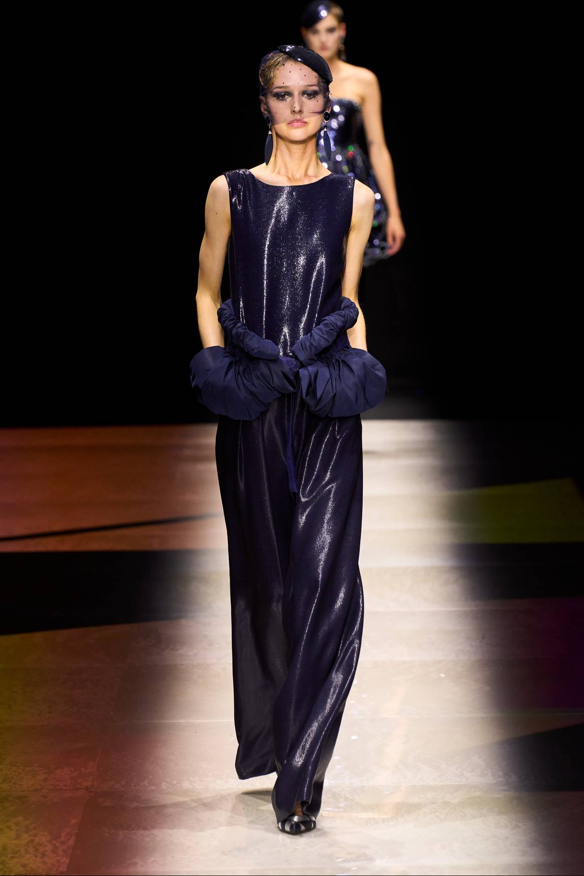 Image: Giorgio Armani Privé, automne-hiver 2022, Haute Couture. Via Launchmetrics Spotlight