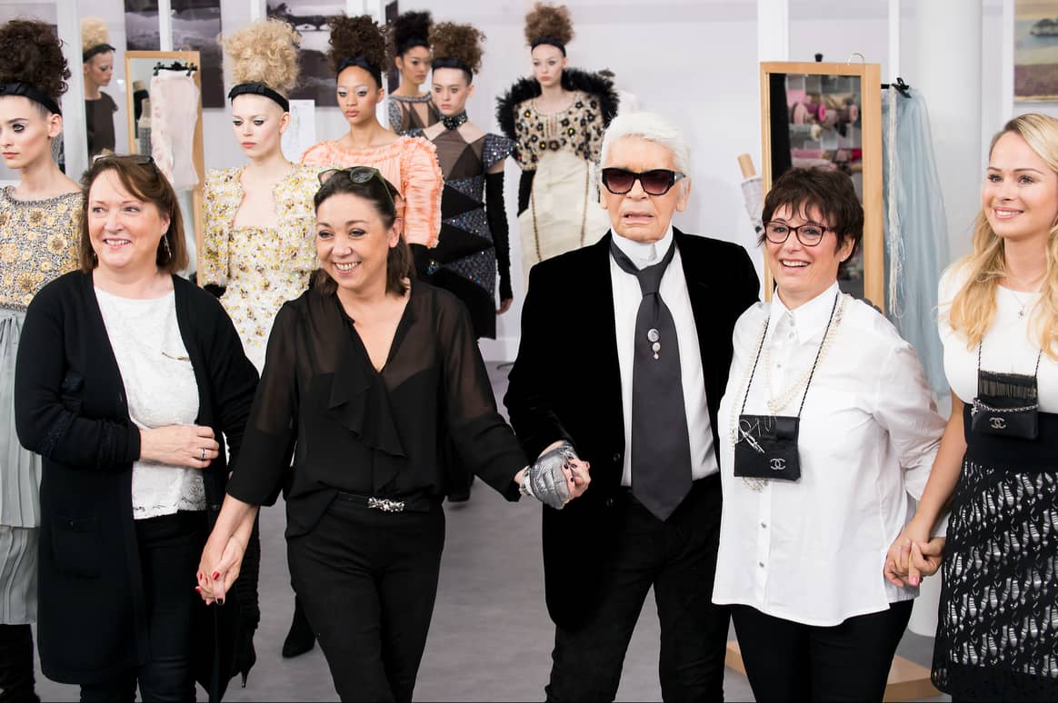 Beeld: Fall Winter 2016 Haute Couture Chanel via Launchmetrics Spotlight