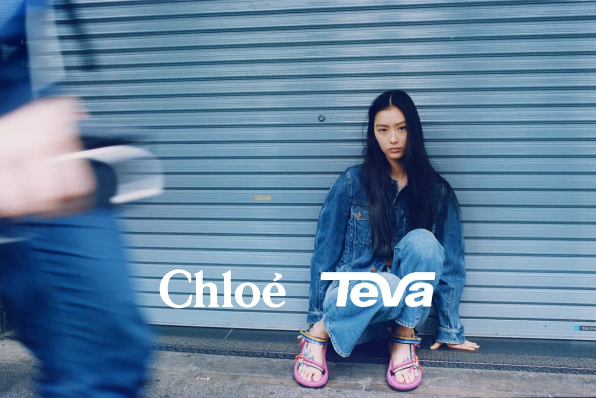 Image: Chloé; Chloé × Teva footwear collaboration
