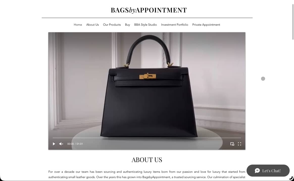 Image: BagsbyAppointment; website