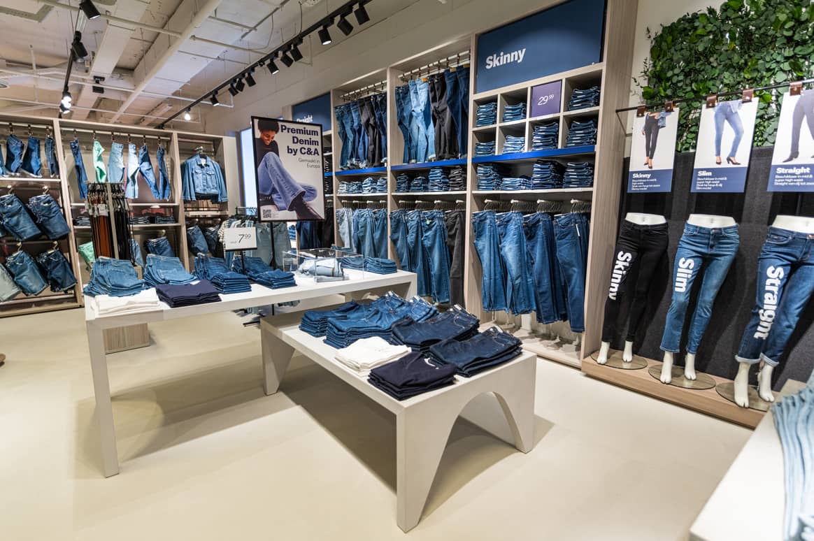 De nieuwe C&A-winkel in the Westfield Mall of the Netherlands. Beeld: C&A