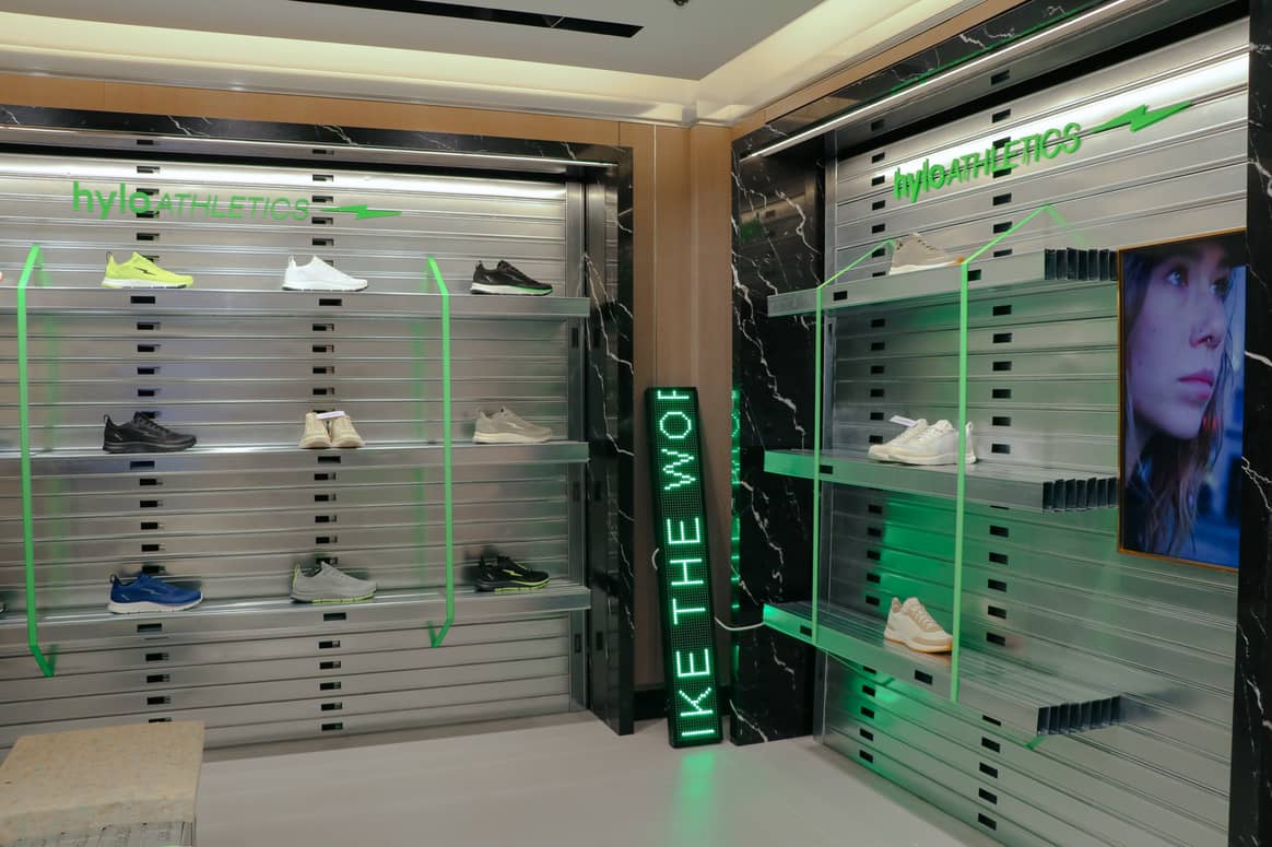 Image: Hylo Athletics; pop-up at Harrods