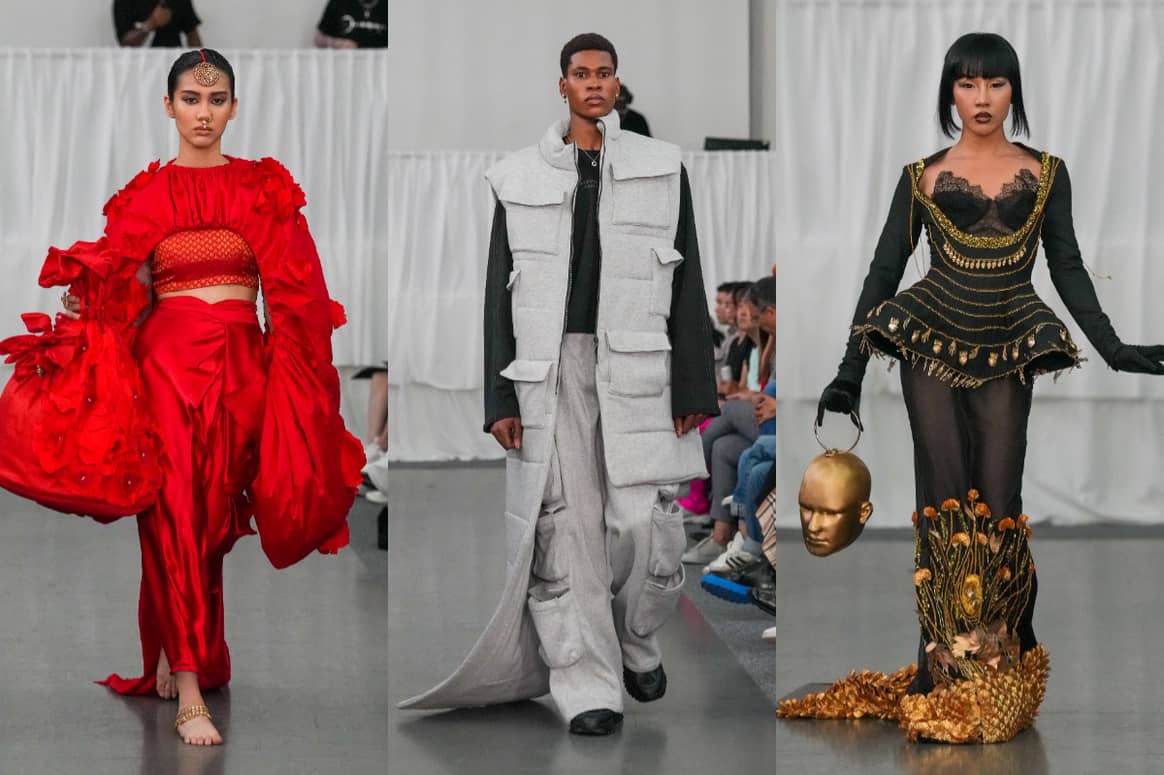 Credits: University of East London graduate collection 2023. Images courtesy of UEL.