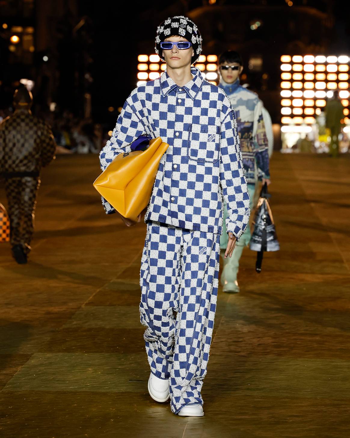 Créditos: Photo Credits: Louis Vuitton, colección masculina para la temporada Primavera/Verano SS24, colección de debut de Pharrell Williams como director creativo de la línea masculina de la casa de modas francesa. Louis Vuitton, imagen de cortesía.