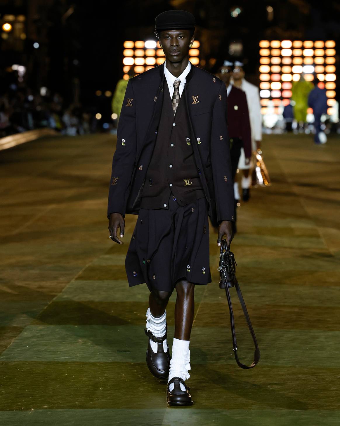 Créditos: Photo Credits: Louis Vuitton, colección masculina para la temporada Primavera/Verano SS24, colección de debut de Pharrell Williams como director creativo de la línea masculina de la casa de modas francesa. Louis Vuitton, imagen de cortesía.