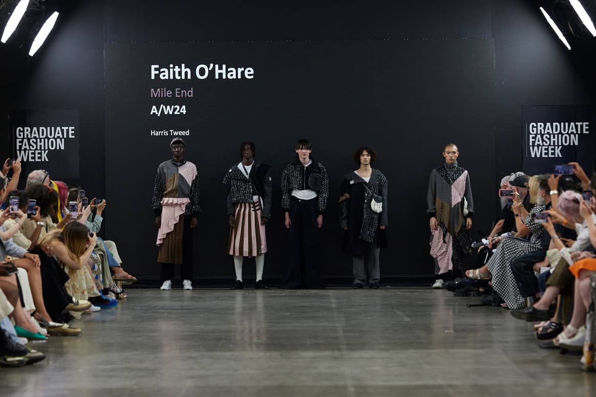 Credits: Image: Graduate Fashion Week / Shaun James Cox; Faith O'Hare, Edinburgh College of Art