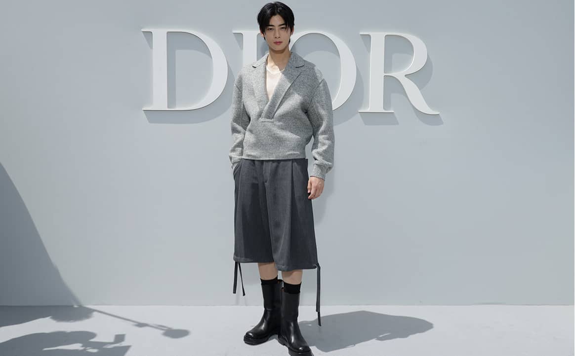 Credits: MEN’S SS24 FASHION SHOW © Dior – All rights reserved Cha Eun-woo