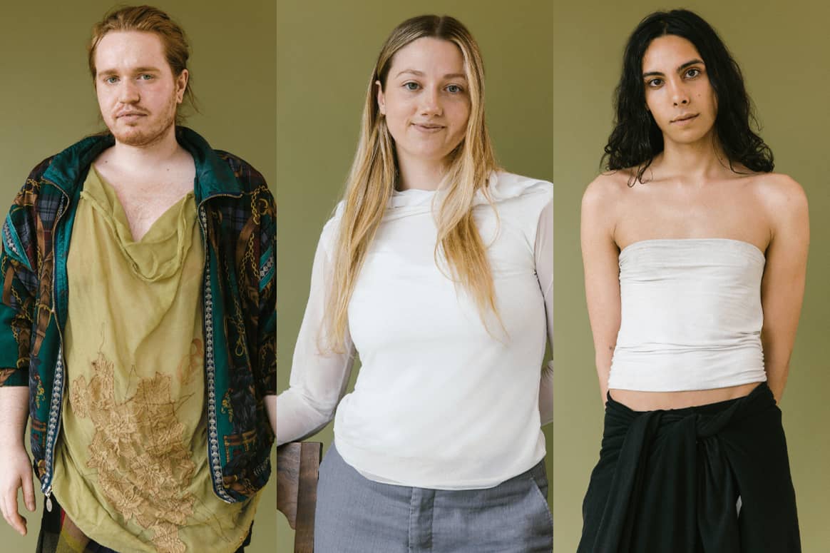 Credits: Net-a-Porter. Three of the four 2023 Vanguard Education Fund winners.
