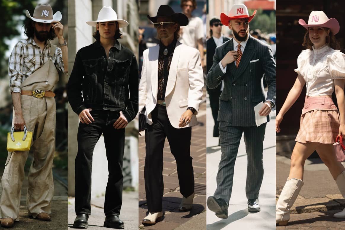 Cowgirls et cowboys à la Fashion Week