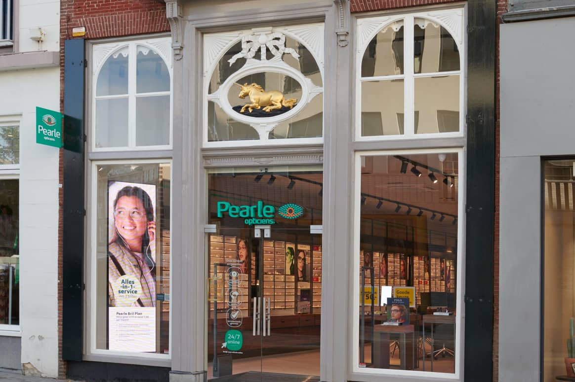 The newly designed Pearle in Den Bosch, the Netherlands.